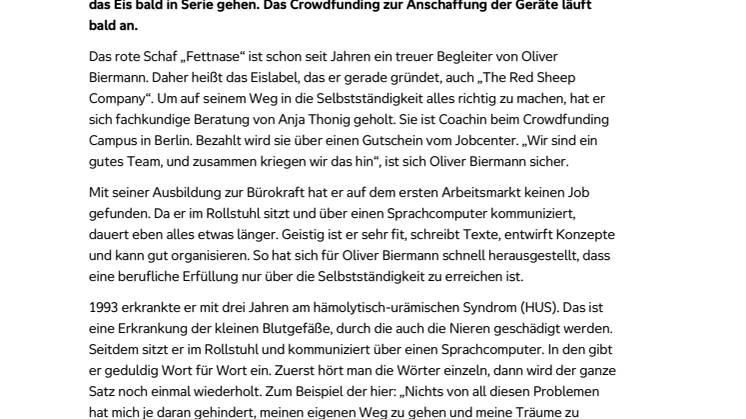 Inklusionsbarometer / Erfahrungsbericht Berlin