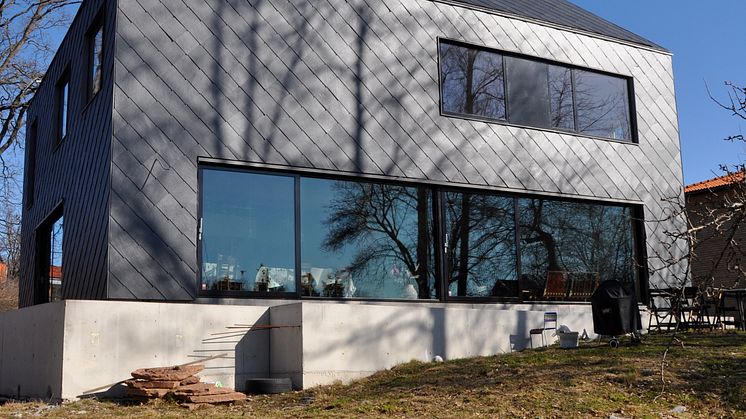 Takskiffer på tak och fasad Samaca 55 Diagonal