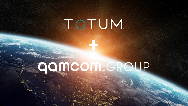 Qamcom will work closely with Totum as a technical partner and solution provider.  