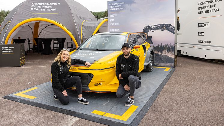 Construction Equipment Dealer Team gör historisk debut i eldrivet rallycross-VM