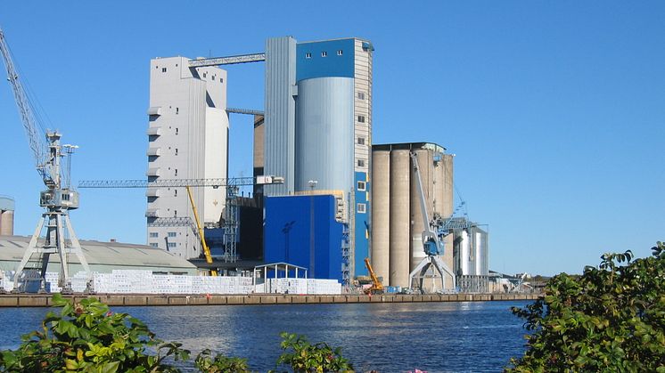 Viking Malts mälteri i Halmstad