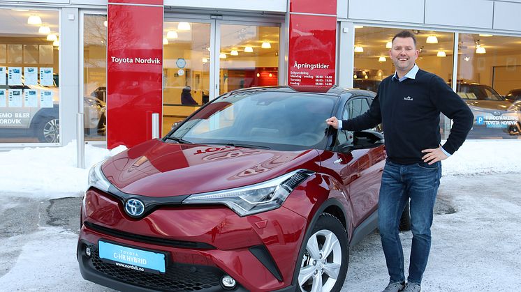 Nordvik solgte 91% hybrid i 2017