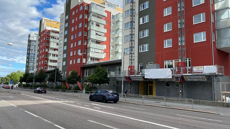 Riksbyggen Brf Eyrafältet 1 bygger om lokaler till 13 lägenheter