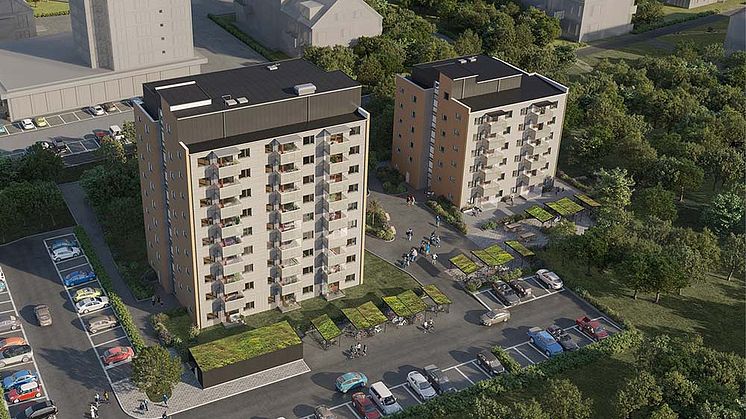 Dags för uthyrning av 52 lägenheter i kvarteret Bärnstenen