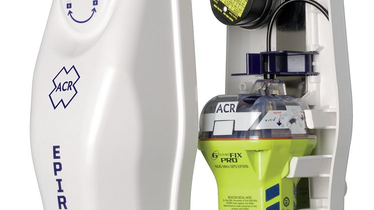 Hi-res image - ACR Electronics - ACR Electronics GlobalFIX Pro EPIRB in SeaShelter 