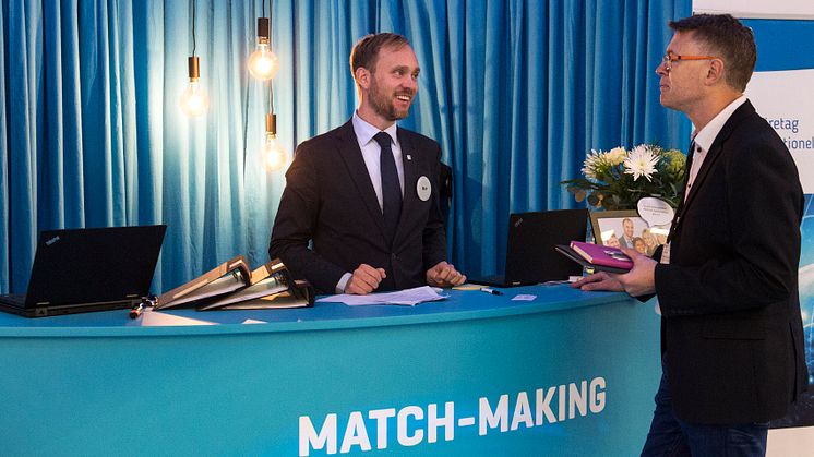 Matched meetings gave results and encourage a return visit