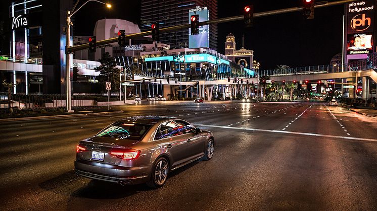 Audi connects with traffic lights in Las Vegas