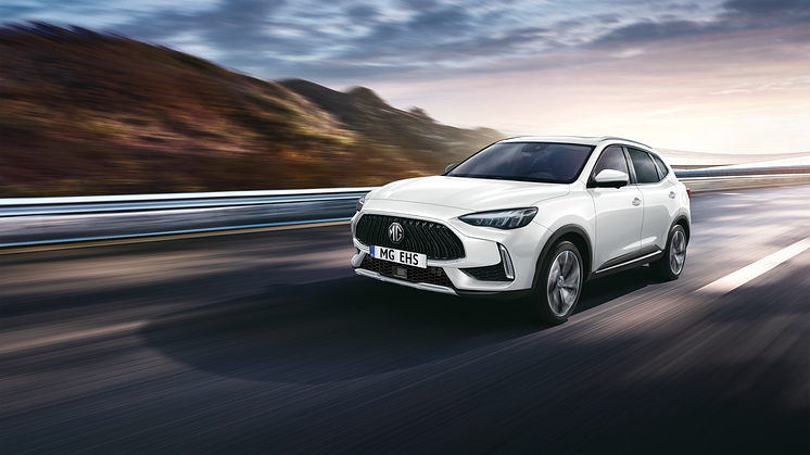 Efter et omfattende redesign debuterer den nye MG EHS Plug-in Hybrid med et skarpere og mere aggressivt udseende