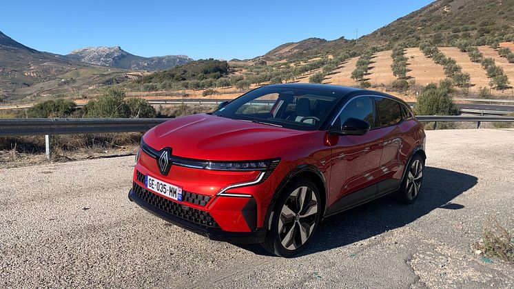 Fem stjerner til Renault Megane E-Tech Electric
