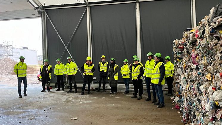 ReSource Denmark når to milepæle: Første sending plastaffald nogensinde modtaget og kold opstart skudt i gang