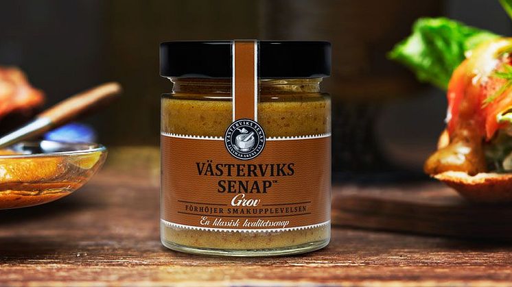 Västerviks senap® Grov, som hemlagat till jul!
