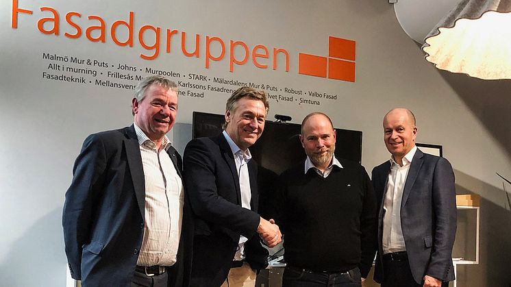 Björn Ogenstam, Mikael Karlsson, Andreas Illerfelt och Jan Leife