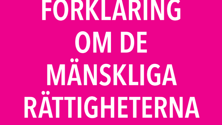 FN:s allmänna förklaring för de mänskliga rättigheterna