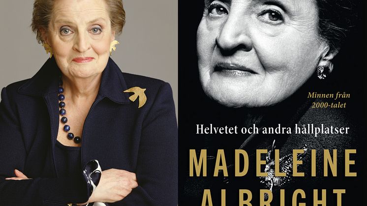 Madeleine Albright Sverigeaktuell med självbiografi — medverkar i Skavlan