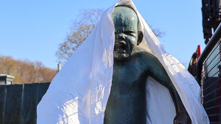 Sinnataggen er tilbake i Vigelandsparken