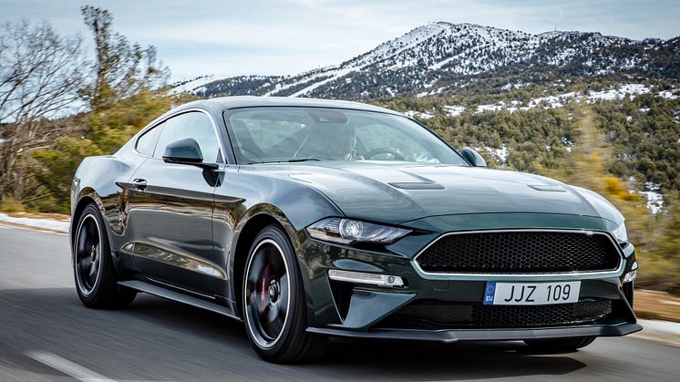 En specialversion av den legendariska Mustang-modellen Bullitt kommer börja säljas i Sverige och Europa senare i år.