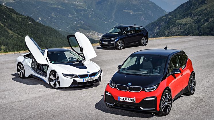BMWi: BMW i3, BMW i3s, BMW i8