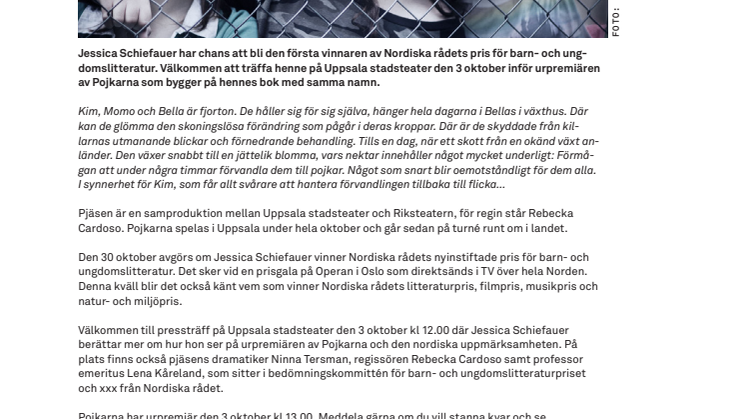SCHIEFAUERS POJKARNA HAR CHANS PÅ NYTT TUNGT PRIS