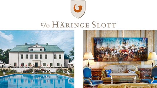 Vinn slottsvistelse på c/o Häringe Slott