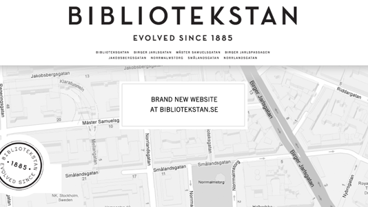 Välkommen till nya Bibliotekstan.se