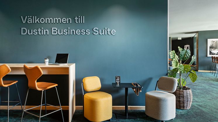 Dustin Business Suite på Clarion Hotel Sign