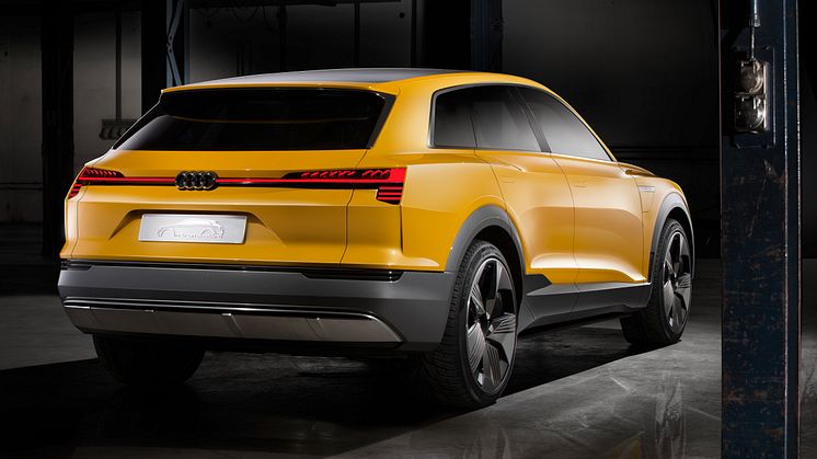 Audi h-tron quattro concept - statisk rear