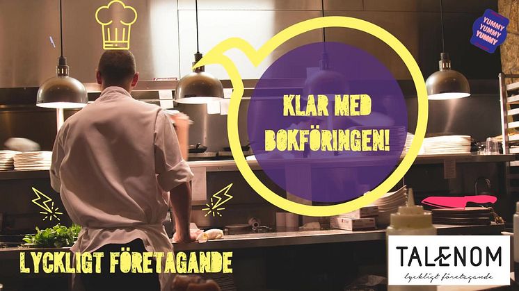 Klar med bokföringen!