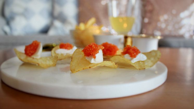 Nyårsmys OLW lättsaltade naturchips 