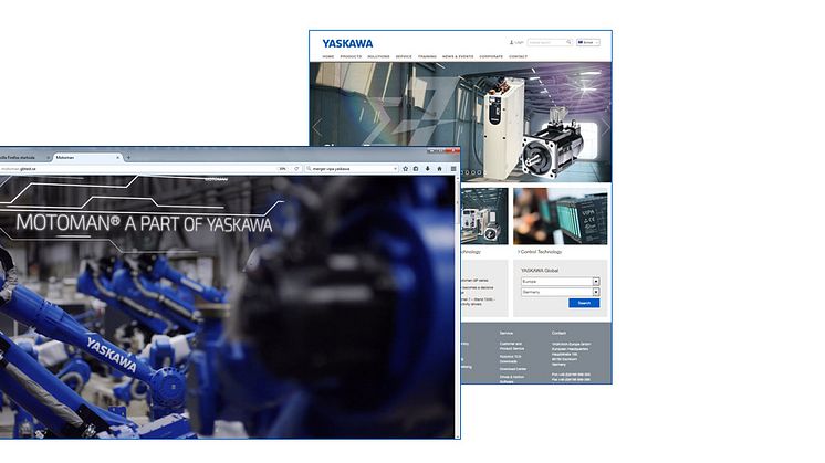 Ny webbsida för robotautomation från Yaskawa Nordic