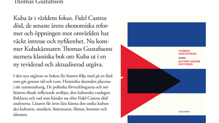 Kuba. En färd genom historien. Ny utgåva!