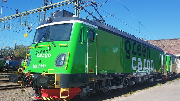 ​Green Cargos två första Transmontanalok har fått sina namn