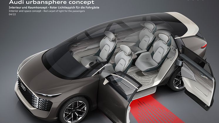 Audi urbansphere concept - illustration