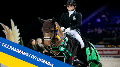 Lövsta Future Challenge samlade in 55 600 kr till Röda Korset för förmån för Ukraina