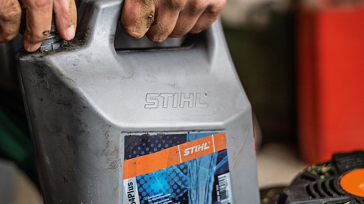 Minimal fordampning og mindre miljøbelastning med ny brændstofbeholder fra STIHL