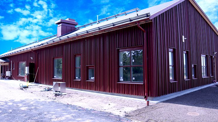 Byggarbetsplatsen på Öland - Gärdslösa Förskola