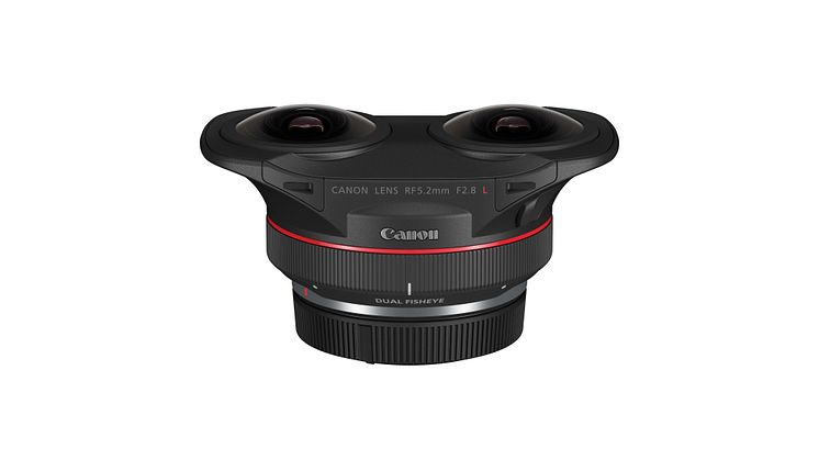 RF 5.2mm F2.8L DUAL FISHEYE WITH CAP FRA