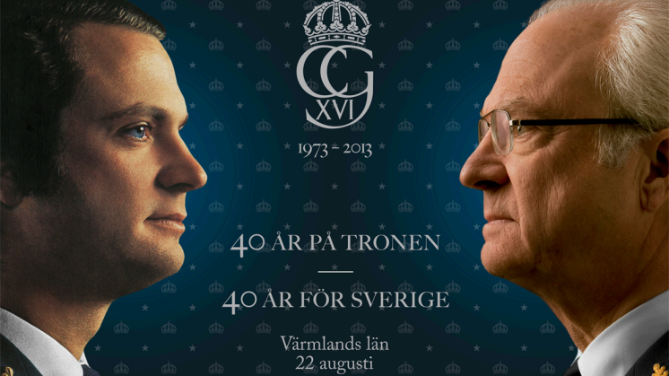 Kungen 40 år på tronen