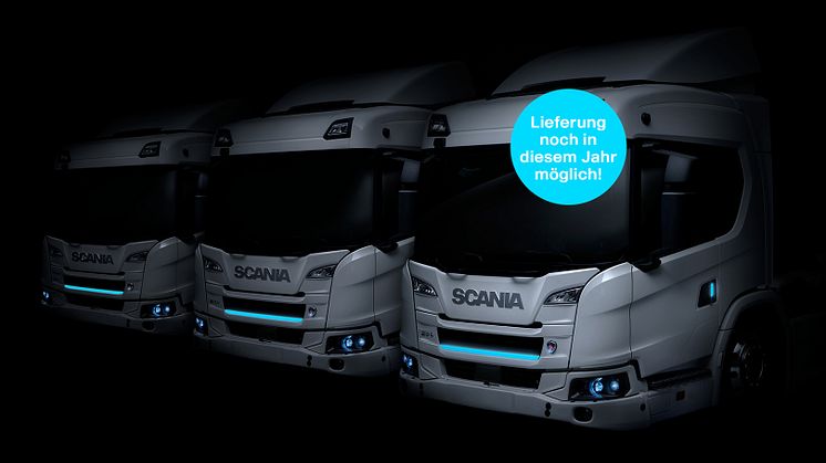 Volle Ladung. Null Emissionen. 100 % batterieelektrisch.
