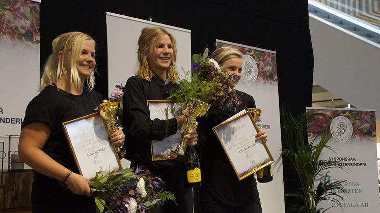 Marinette Månsson tog hem en knivskarpt jämn vinst i seniorklassen.  2:a Lina Supsticks, 3:a Elin Jacobsson