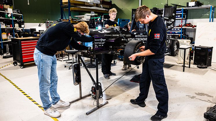 Montere på hjul 