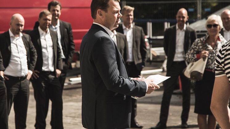 Tale fra Klaus Frøkjær, detaildirektør hos Audi