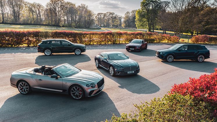 Bentley Motors melder stærkt første kvartal 