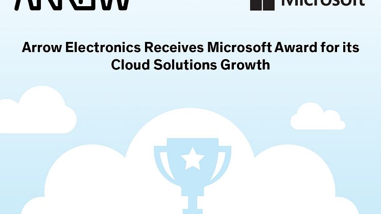 Arrow Electronics tar emot pris för Microsoft Cloud Solutions Growth