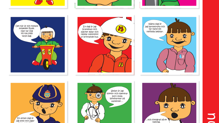 Jobbman är en seriefigur