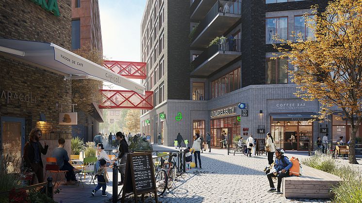 Liljewall utvecklar nytt kvarter i Gamlestadens Fabriker tillsammans med Platzer