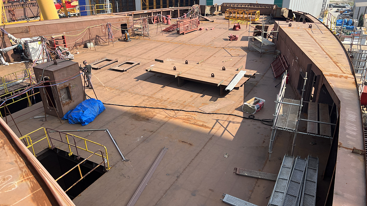 PR24 deck 5 – Car deck forward