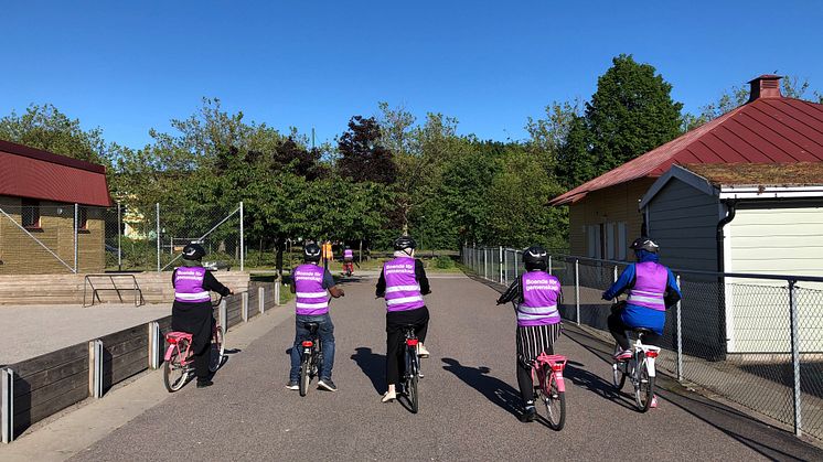 Cykelskola för våra hyresgäster