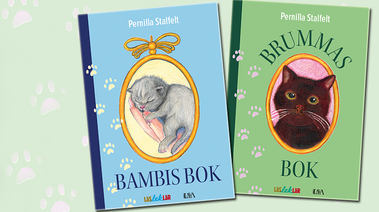 Barnboksprofilen Pernilla Stalfelt skriver kattböcker!