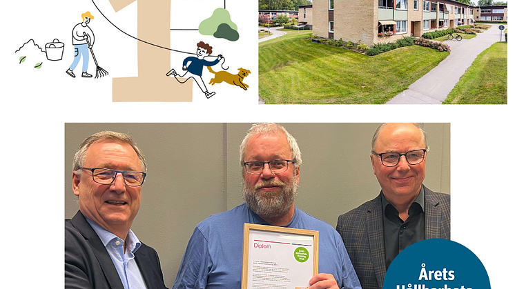 Årets mest hållbara bostadsrättsförening finns i Nyköping 