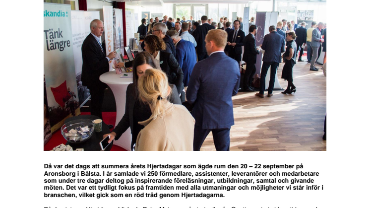 Årets Hjertadagar med fokus på framtiden